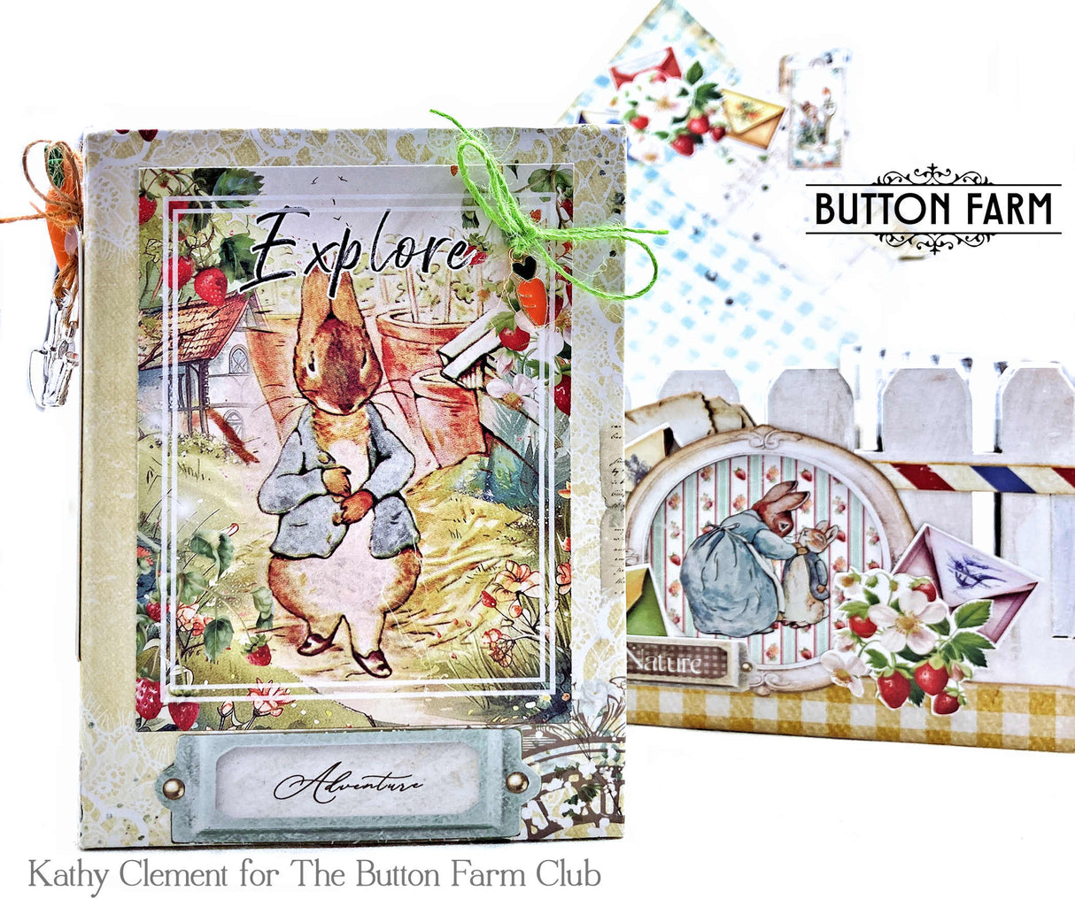 Peter's Garden Spring Home ****TUTORIAL ONLY, NO PRODUCT WILL BE SENT**