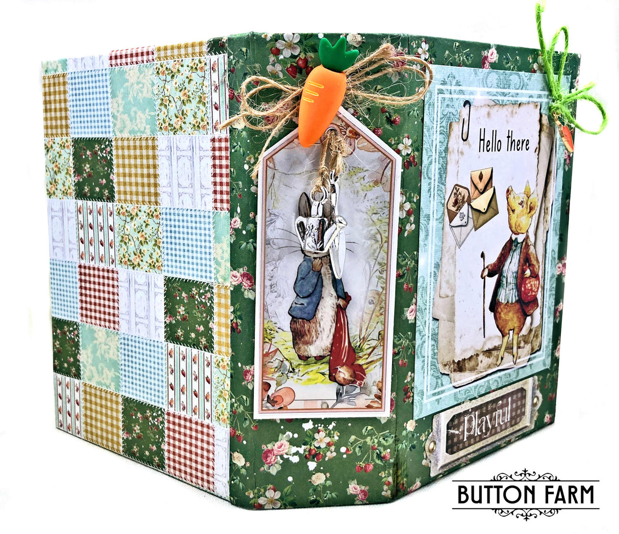 Peter's Garden Spring Home ****TUTORIAL ONLY, NO PRODUCT WILL BE SENT**