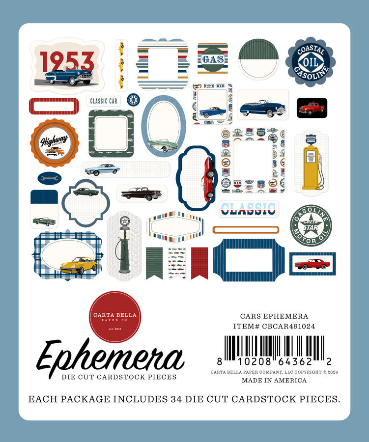 Cars Ephemera