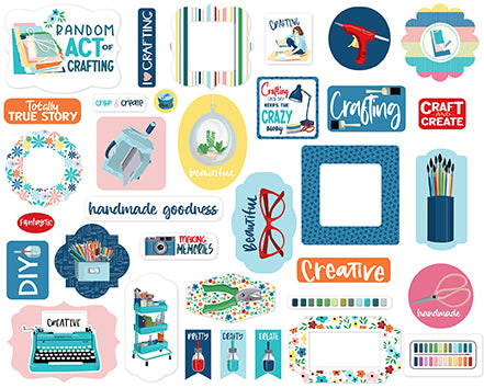 Happy Crafting Ephemera