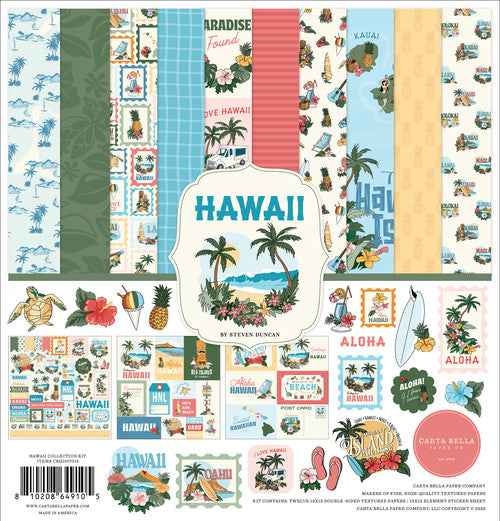 Carta Bella 12x12 Collection Kit - Hawaii