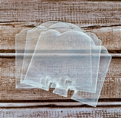 Scallop Acrylic Dividers 3pk