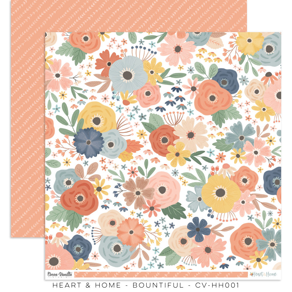 HEART & HOME – BOUNTIFUL 12x12 PAPER