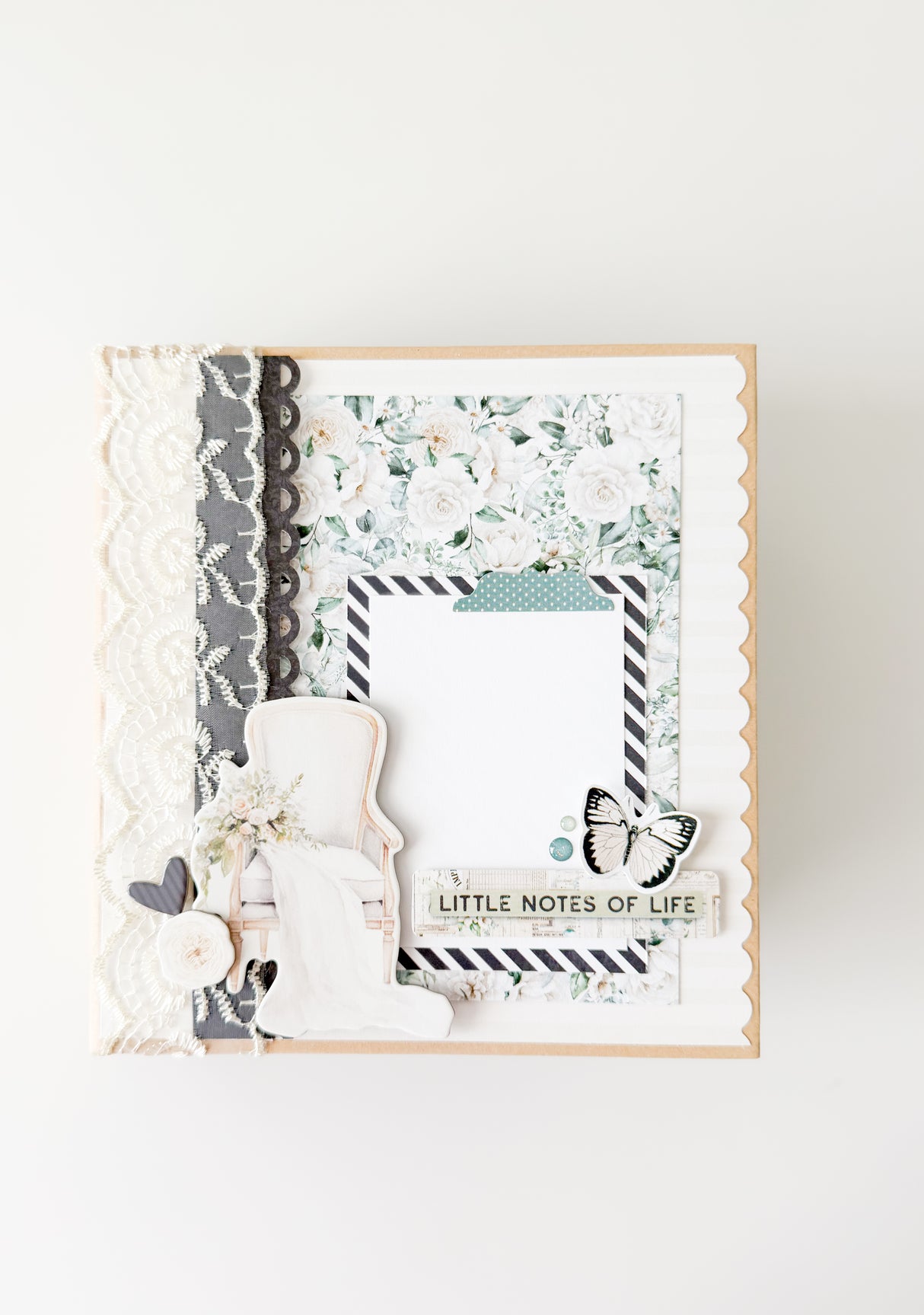 Simple Vintage Timeless Harmony 4X6 Album Kit by Simple Stories