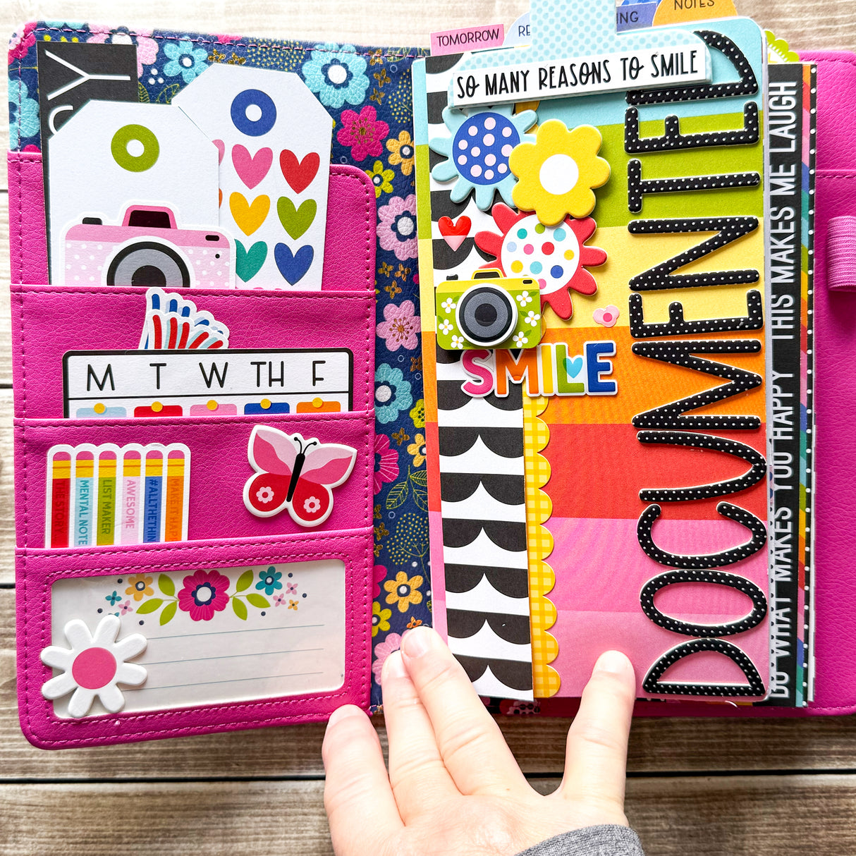 🌈 So Many Reasons to Smile — Traveler’s Notebook