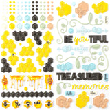 Botanical Buzz- 49 And Market Puffy Stickers