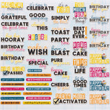 49 and Market Chipboard Elements - Glimmer and Glee