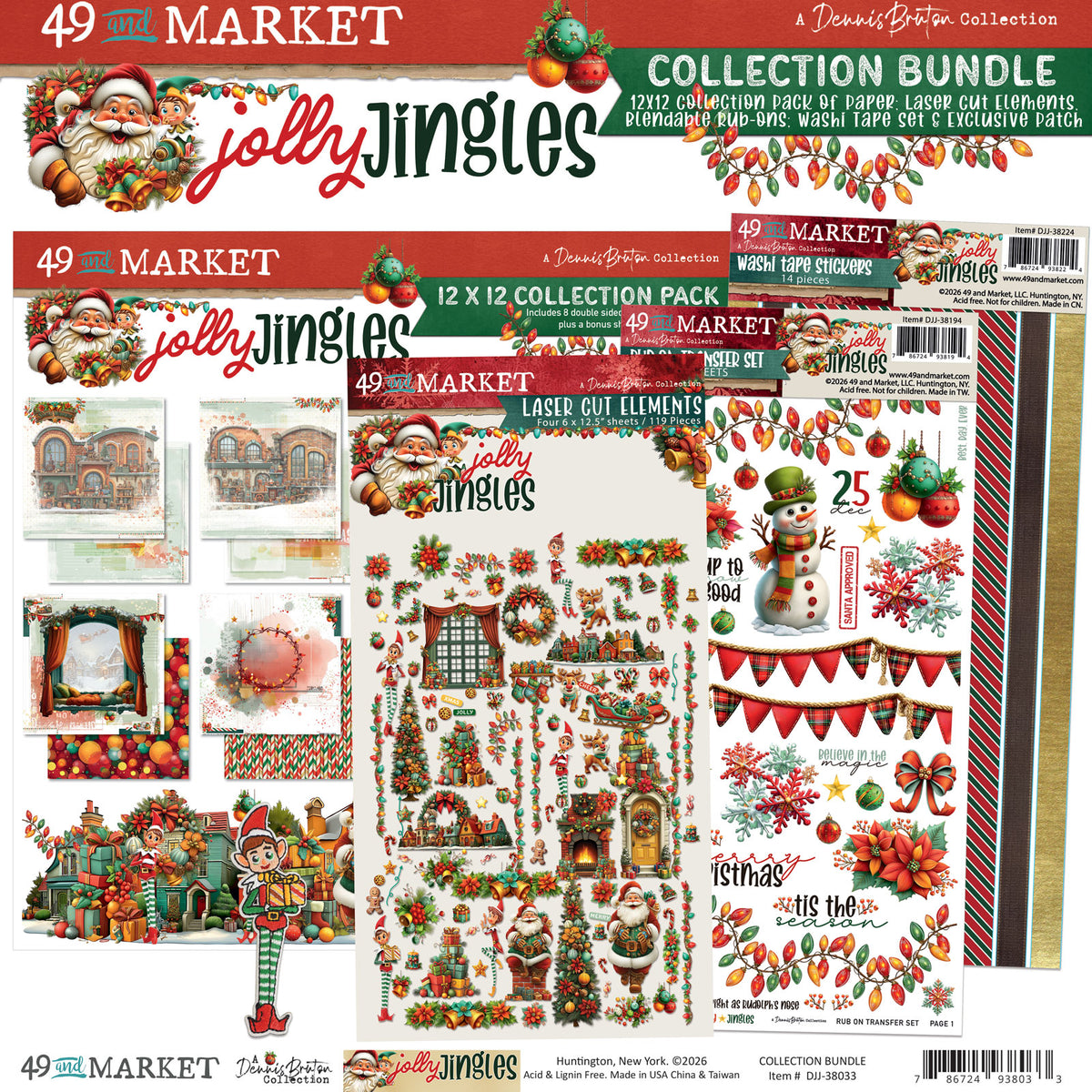 49 and Market - Jolly Jingles Bundle Collection with Patch - official 49 and Market product image