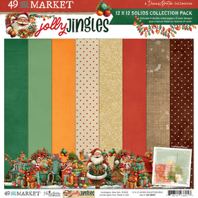 49 and Market - Jolly Jingles - 12 x12 Solids Collection Pack - official 49 and Market product image