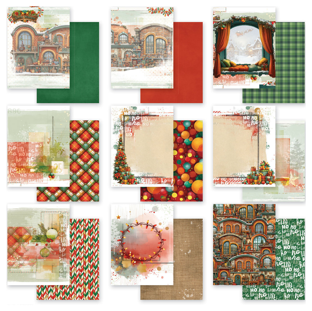 49 and Market - Jolly Jingles - 6 x 8 Collection Pack official product image 2