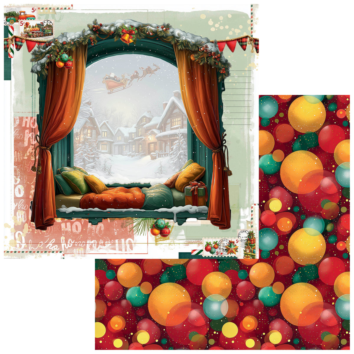 49 and Market - Jolly Jingles Paper - Jingle Bells - official 49 and Market product image