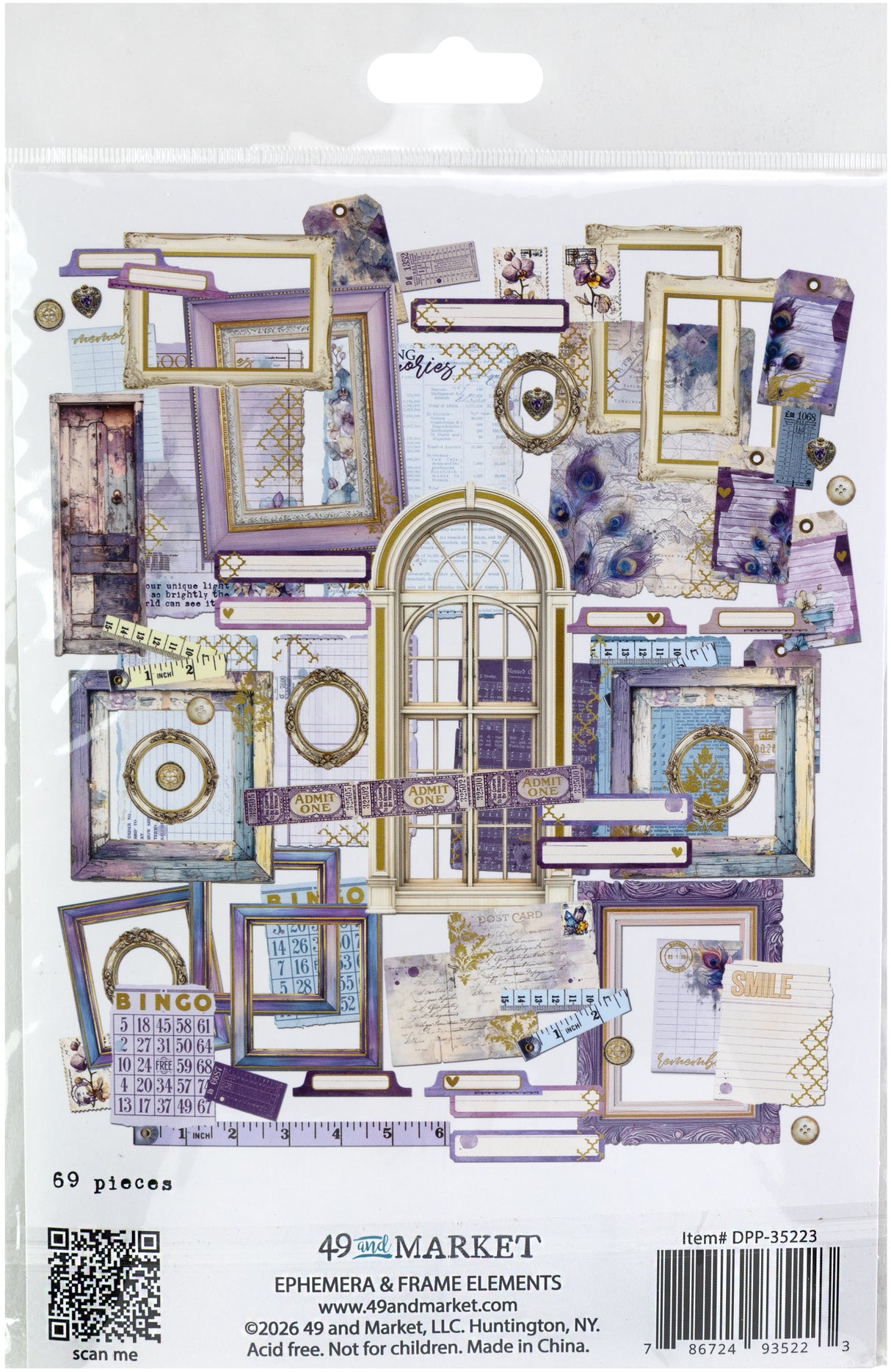 49 and Market Ephemera and Frames - Plume & Petal