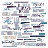 49 and Market Chipboard Sentiments - Plume & Petal