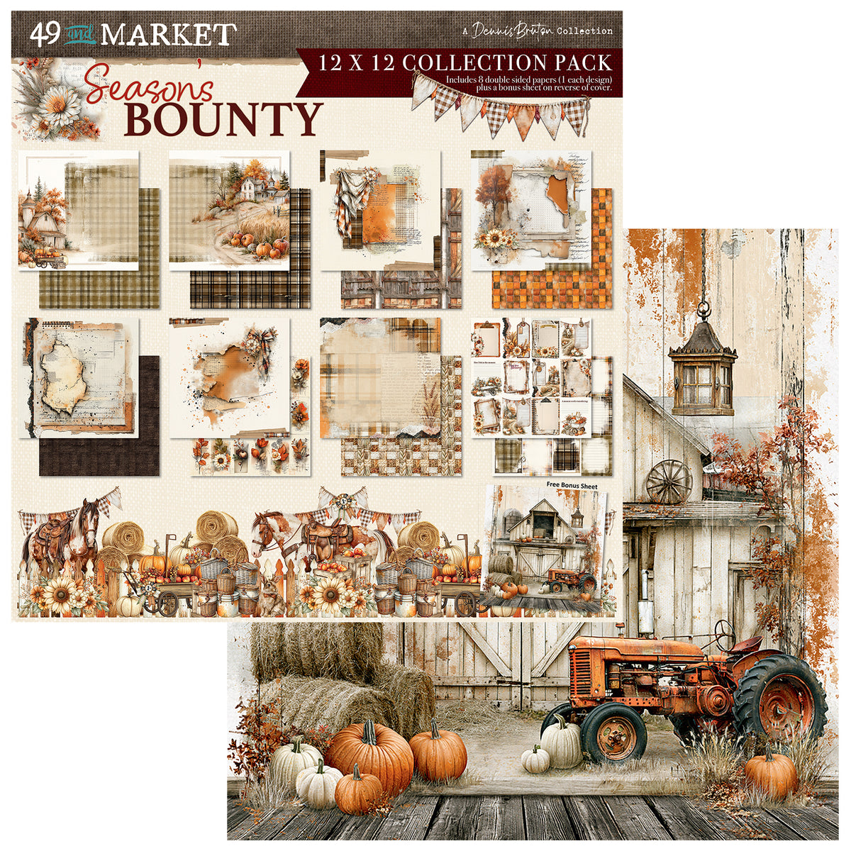 49 and Market - Season's Bounty 12x12 Collection Pack official product image 2