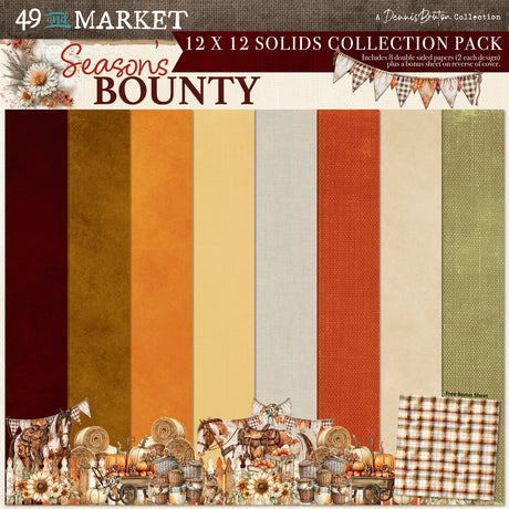 49 and Market - Season's Bounty - 12 x12 Solids Collection Pack - official 49 and Market product image