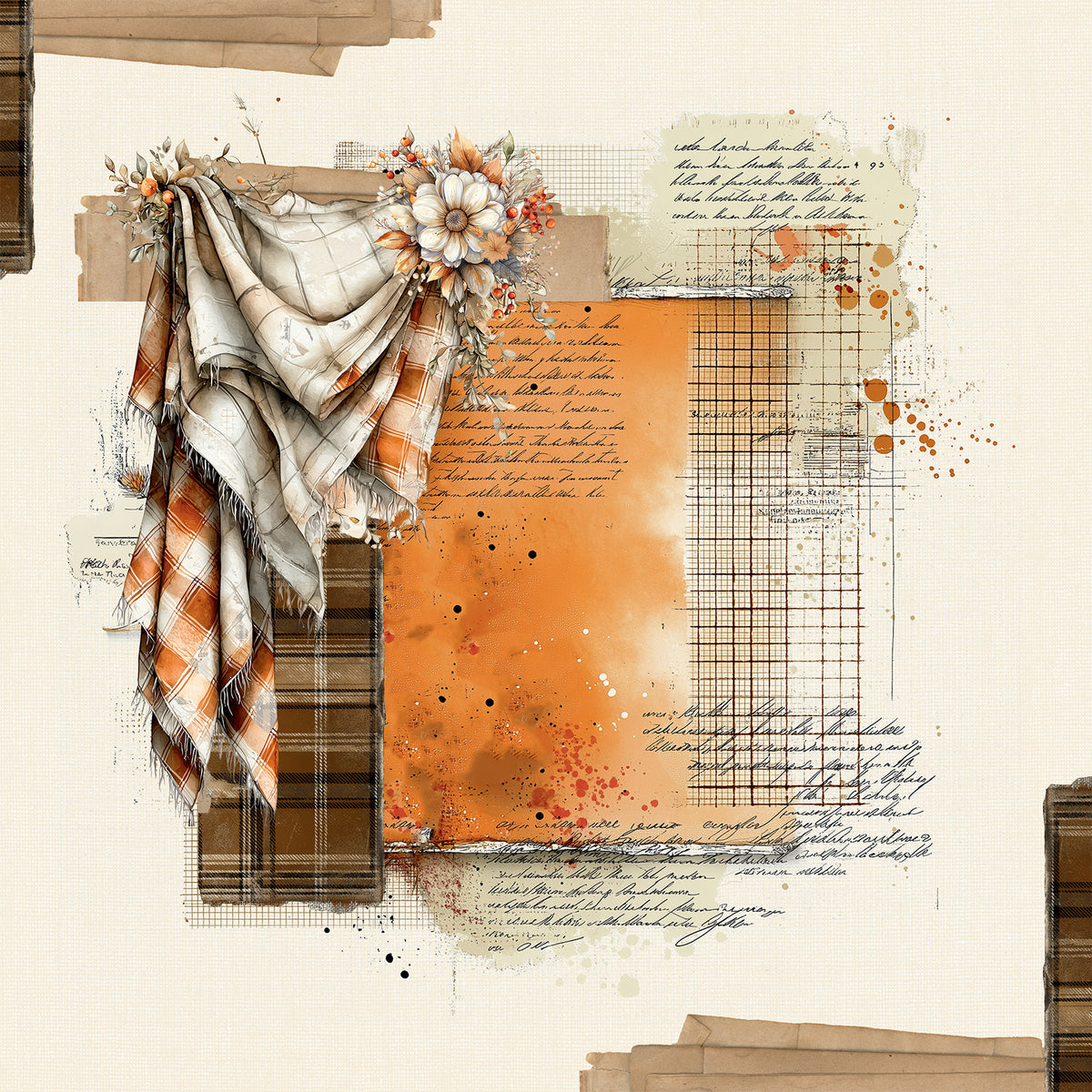 49 and Market - Season's Bounty Paper - Thankful official product image 2