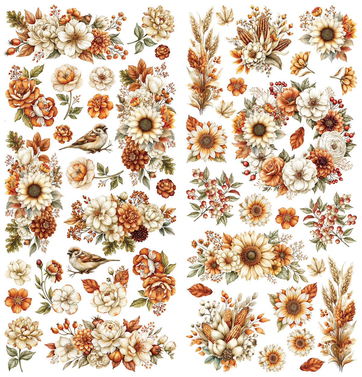 49 and Market - Season's Bounty Laser Cut Wildflowers official product image 2