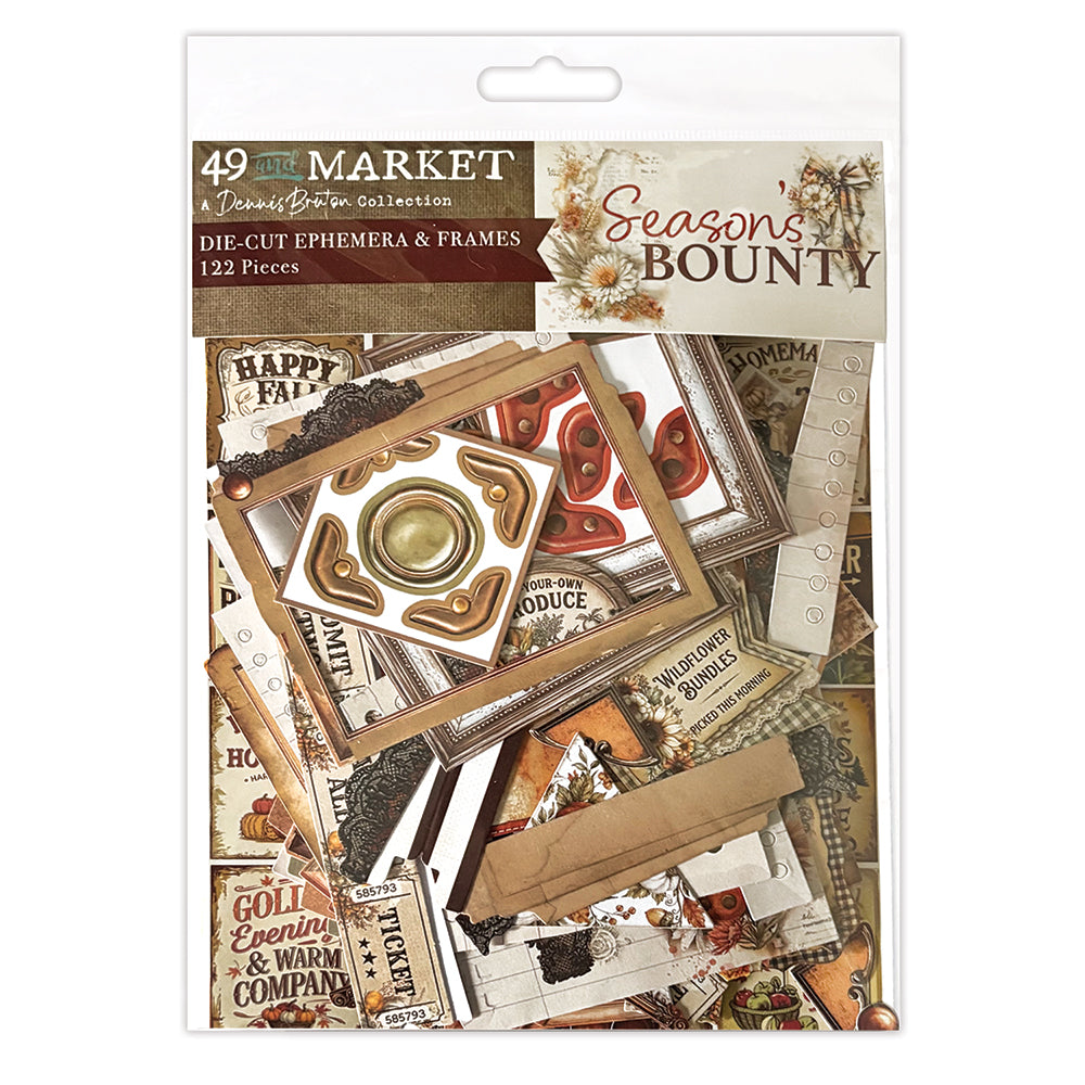 49 and Market Season's Bounty Ephemera Set product photo