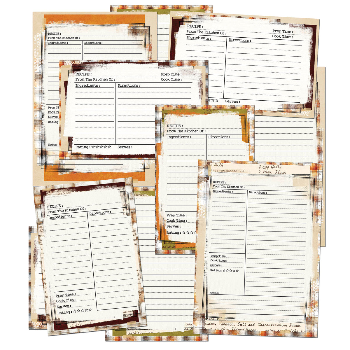 49 and Market - Season's Bounty Recipe Cards official product image 2