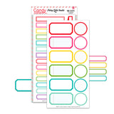 Candy Cane Fruit Cake Die-Cuts
