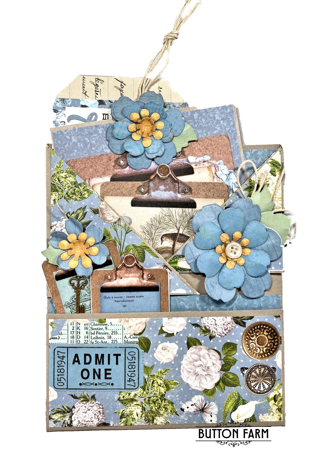 Vintage Junk Drawer Card Kit