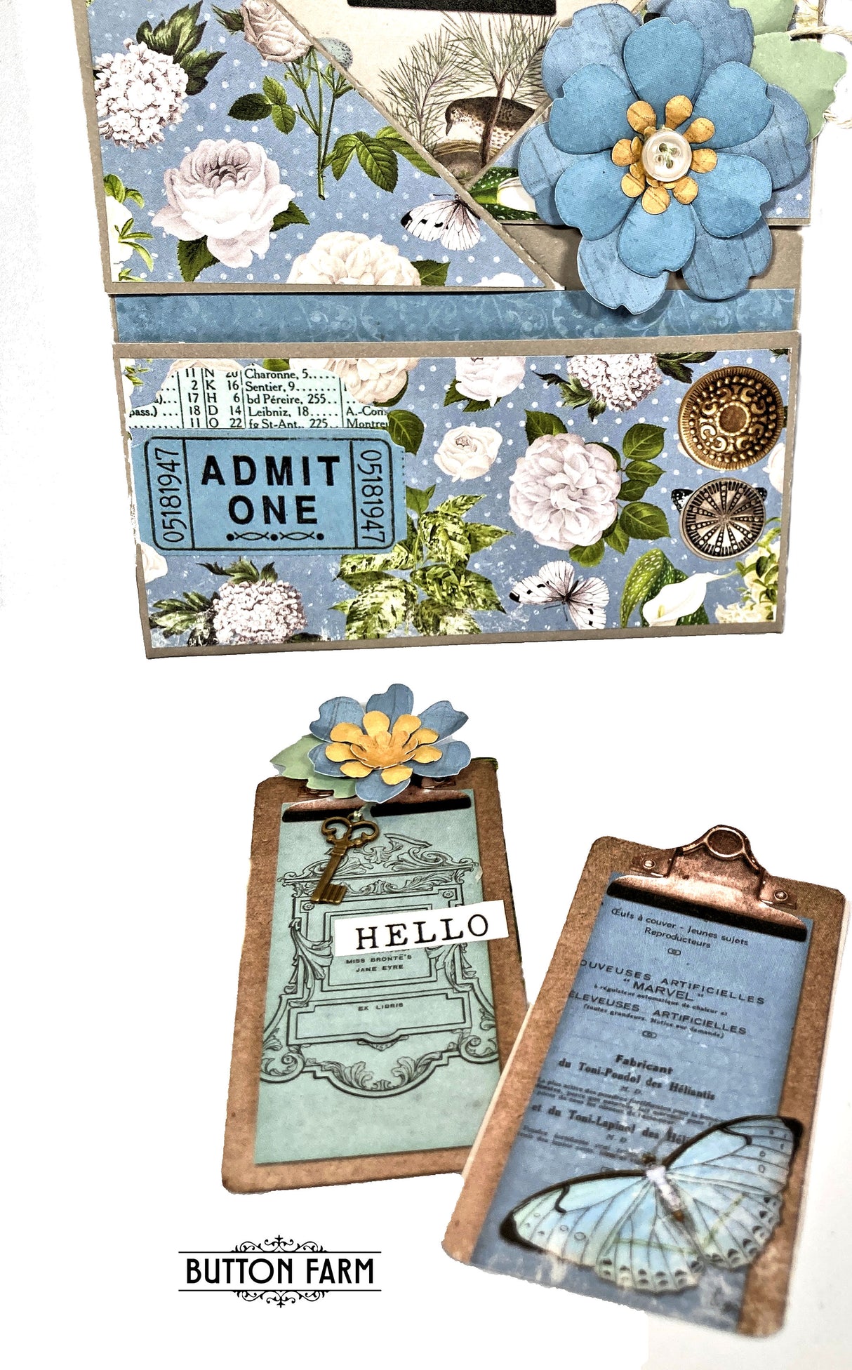 Vintage Junk Drawer Card Kit