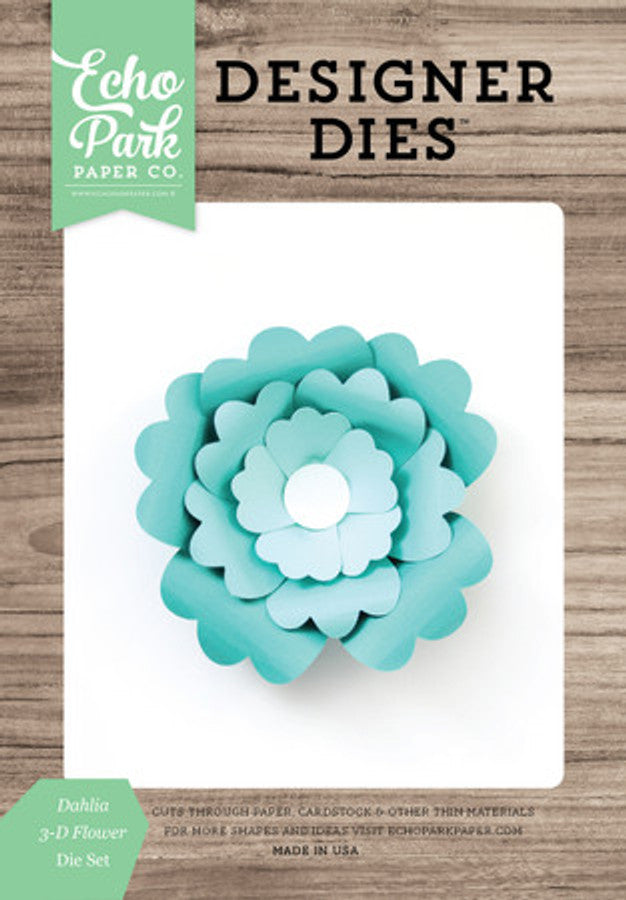 Dahlia 3-D Flower Large Die Set