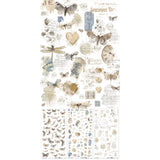 49 and Market 6 x12 Blendable Rub-on Transfer Set - Faded Memory Lane