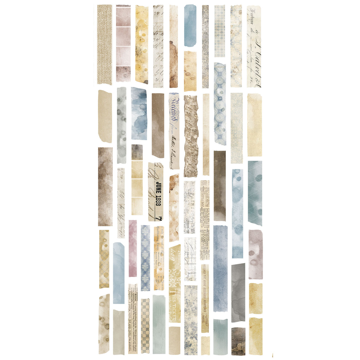 49 and Market Cello Stickers - Faded Memory Lane