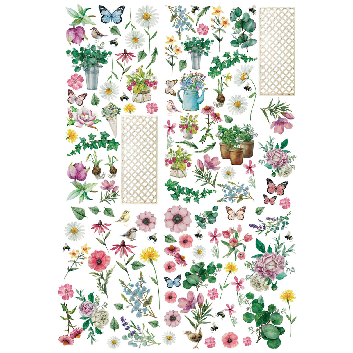 49 and Market Laser Cut Wildflowers - From the Garden