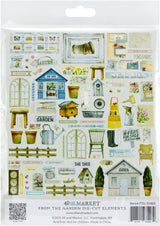 49 and Market Die-cut Elements - From the Garden