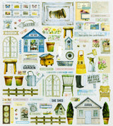 49 and Market Die-cut Elements - From the Garden