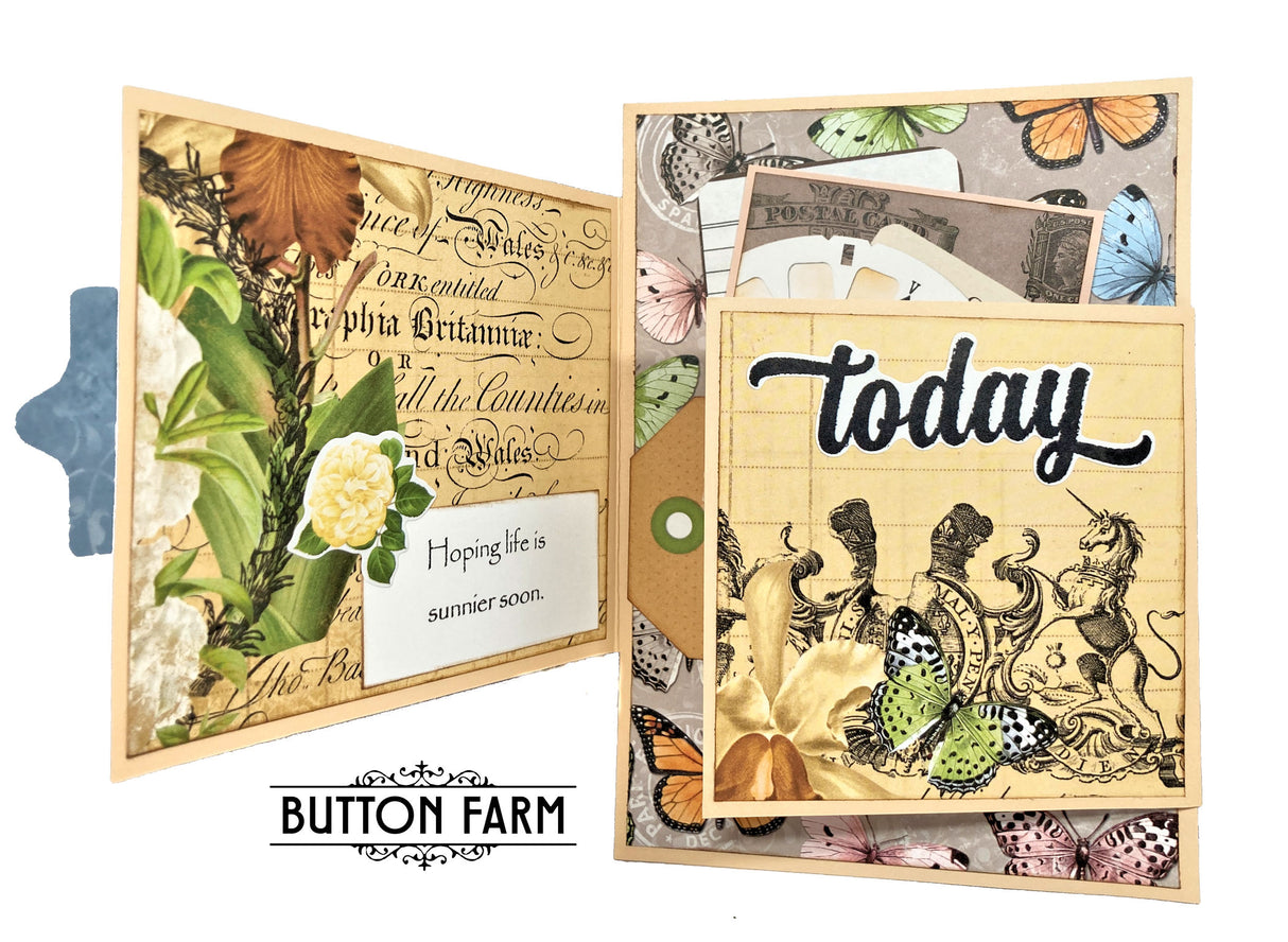 Vintage Junk Drawer Card Kit