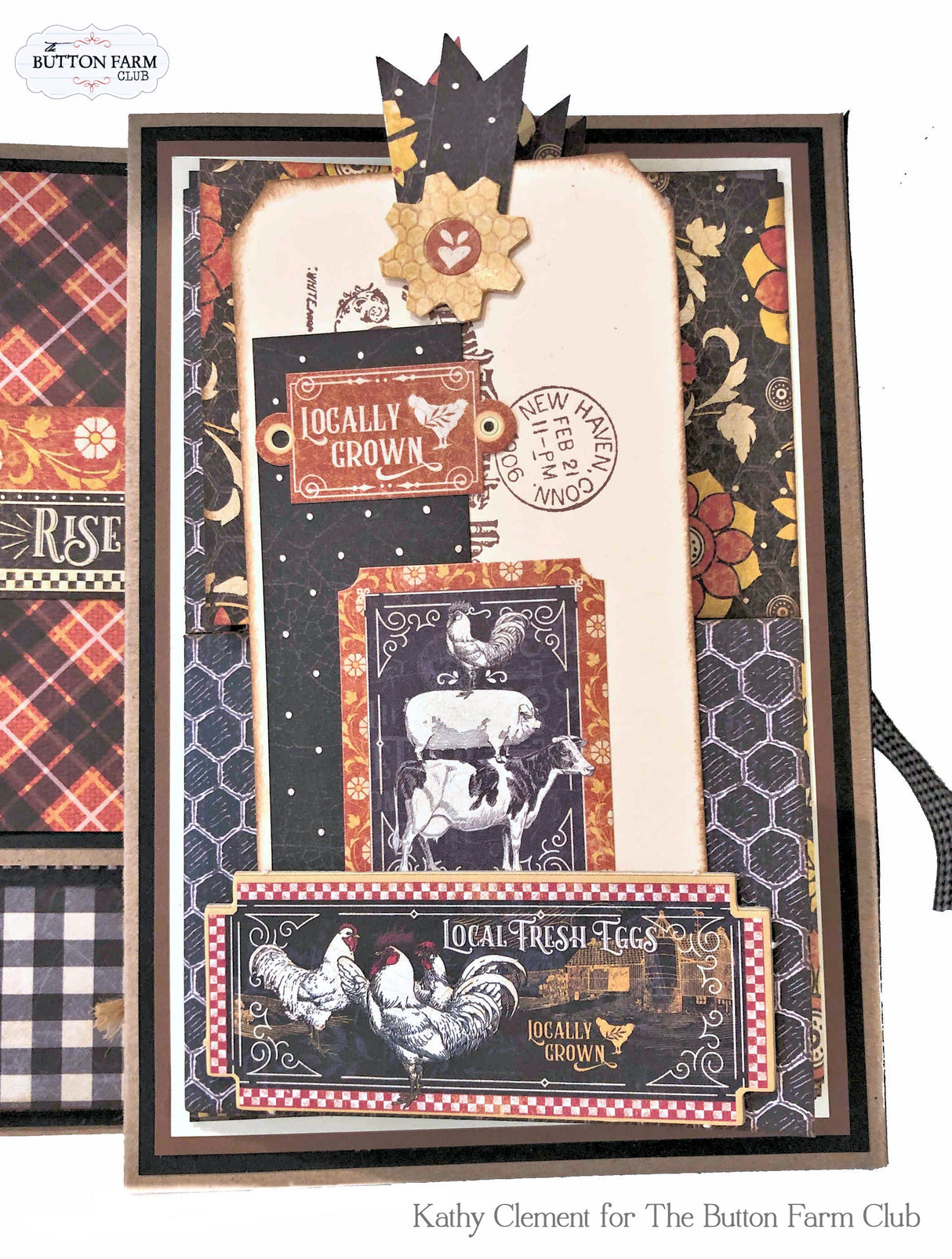 Graphic 45 Farmhouse Tutorial Re-release. **TUTORIAL ONLY NO PRODUCTS WILL BE SHIPPED**