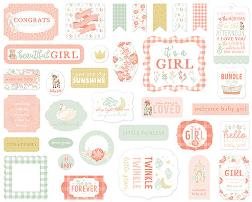 It's A Girl Collection - Ephemera