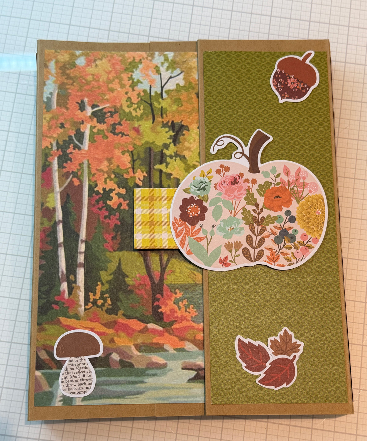 Fun Fall Tri-Folio ~Designed by Kay Quinton