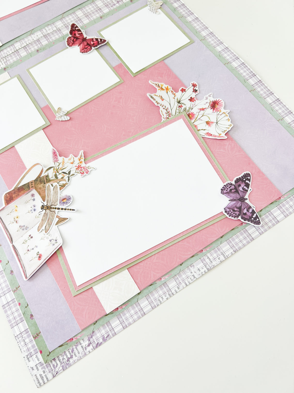 Simple Stories Meadow Flowers Quick Page Kit