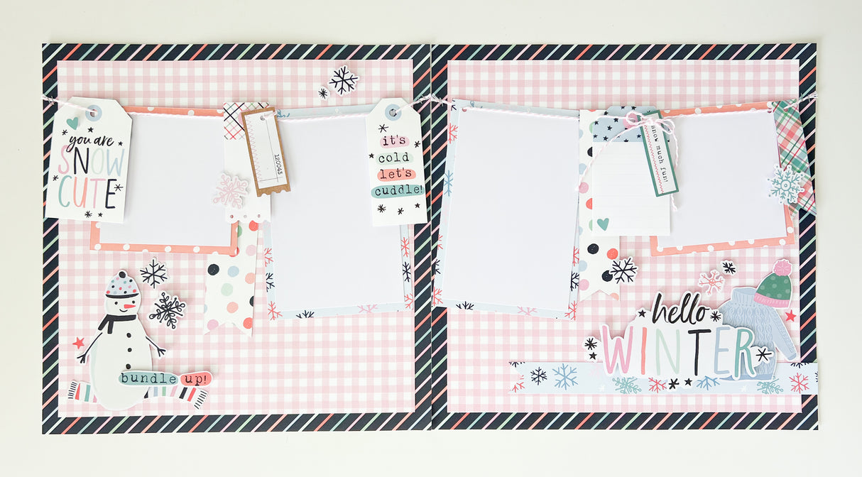 Simple Stories Winter Wonder Quick Page Kit