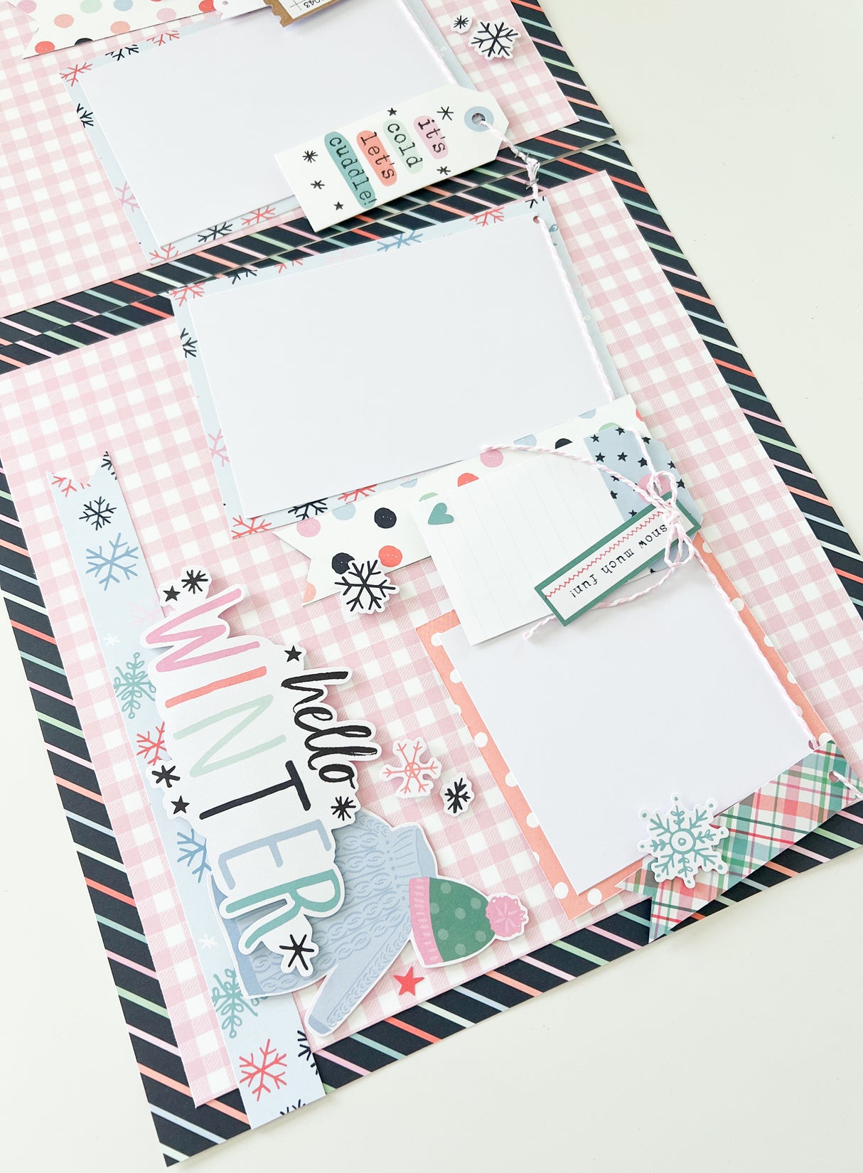 Simple Stories Winter Wonder Quick Page Kit