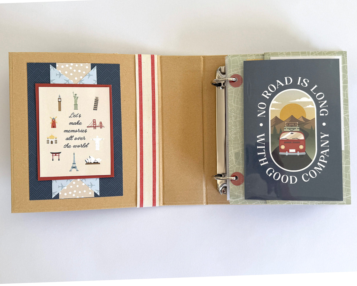 Travel 4x6 Mini Album (Our Travels Mini Album)
