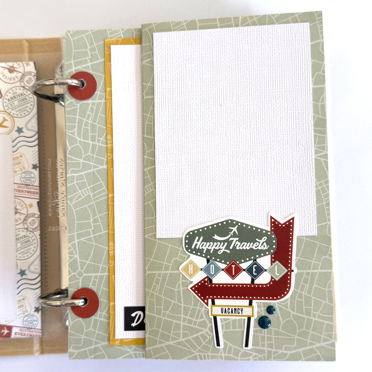 Travel 4x6 Mini Album (Our Travels Mini Album)