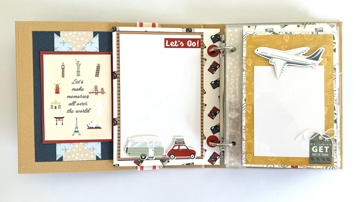 Travel 4x6 Mini Album (Our Travels Mini Album)