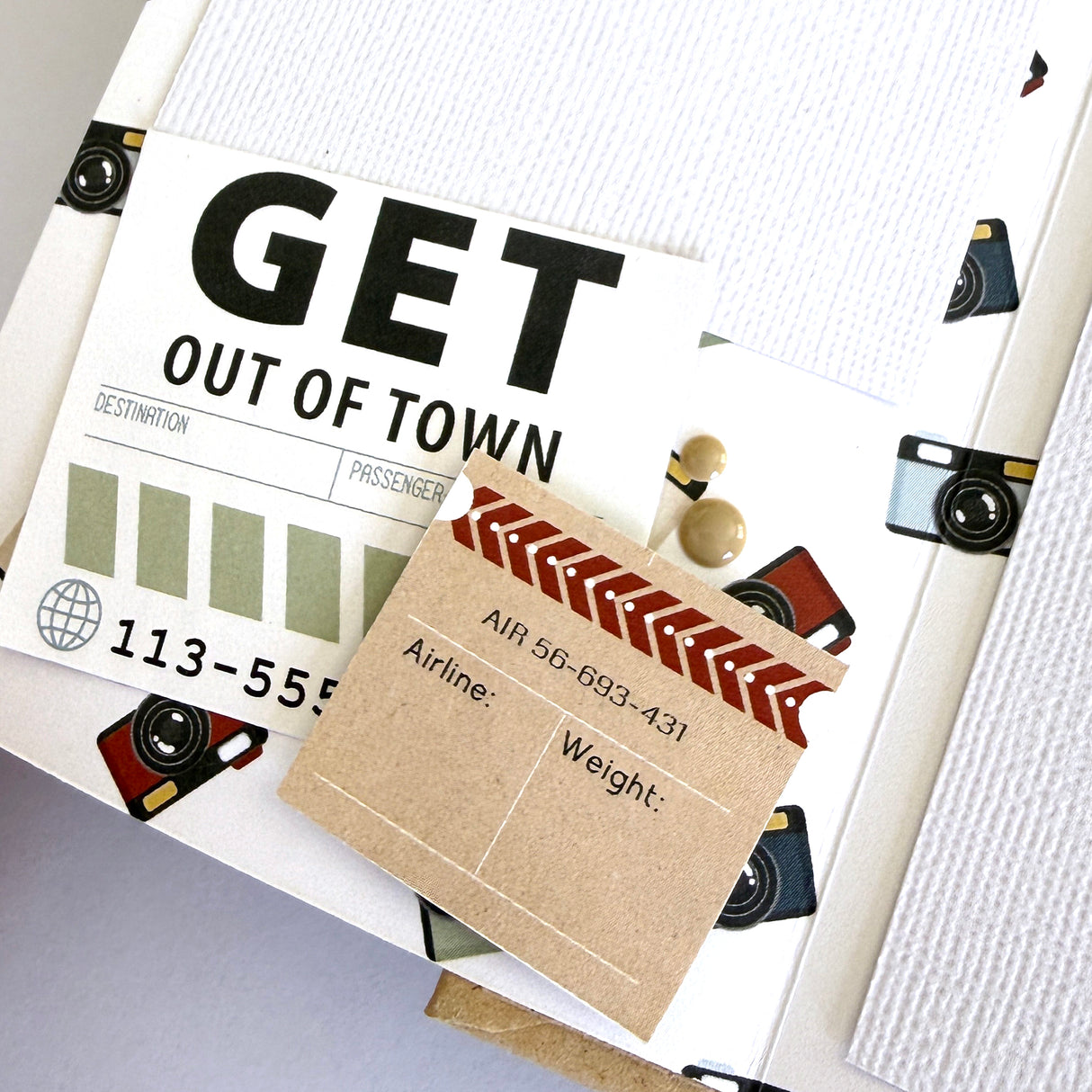 Travel 4x6 Mini Album (Our Travels Mini Album)
