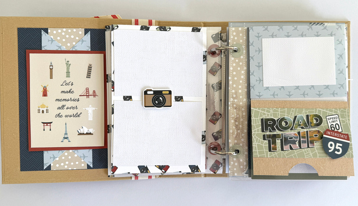 Travel 4x6 Mini Album (Our Travels Mini Album)