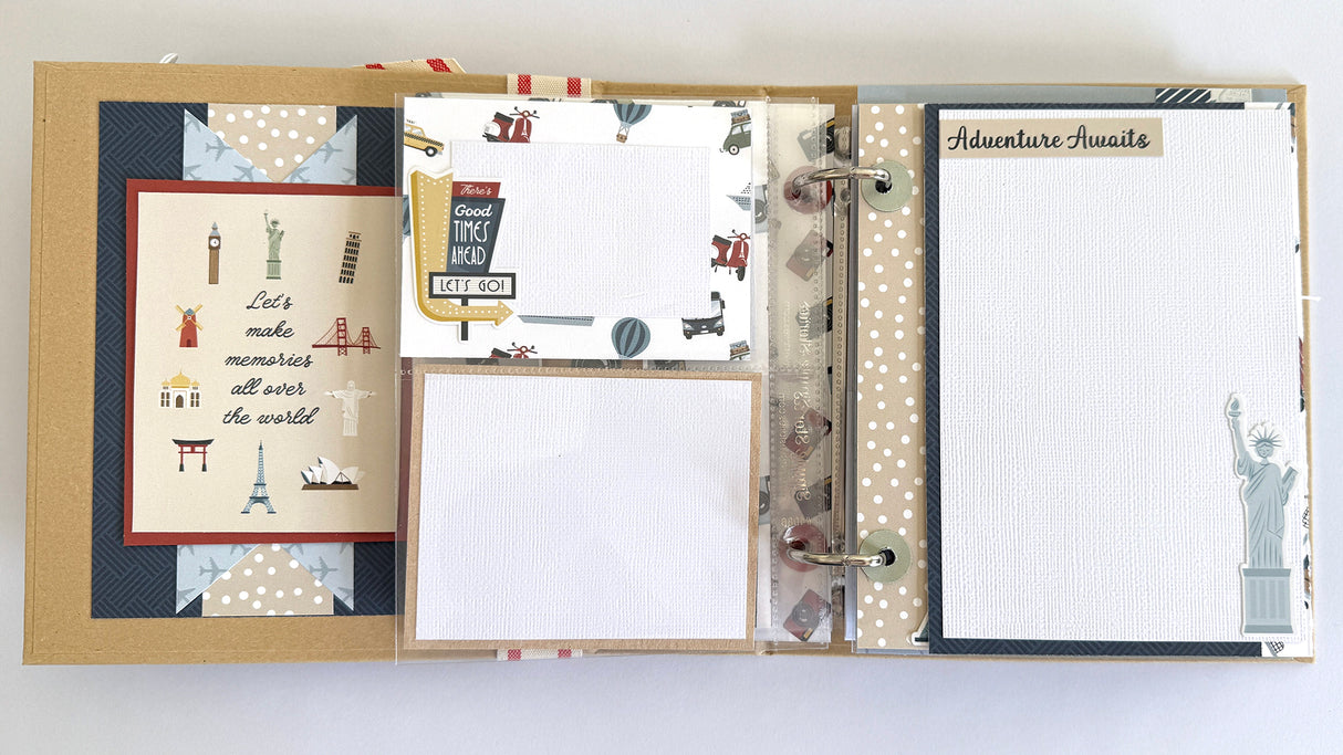 Travel 4x6 Mini Album (Our Travels Mini Album)