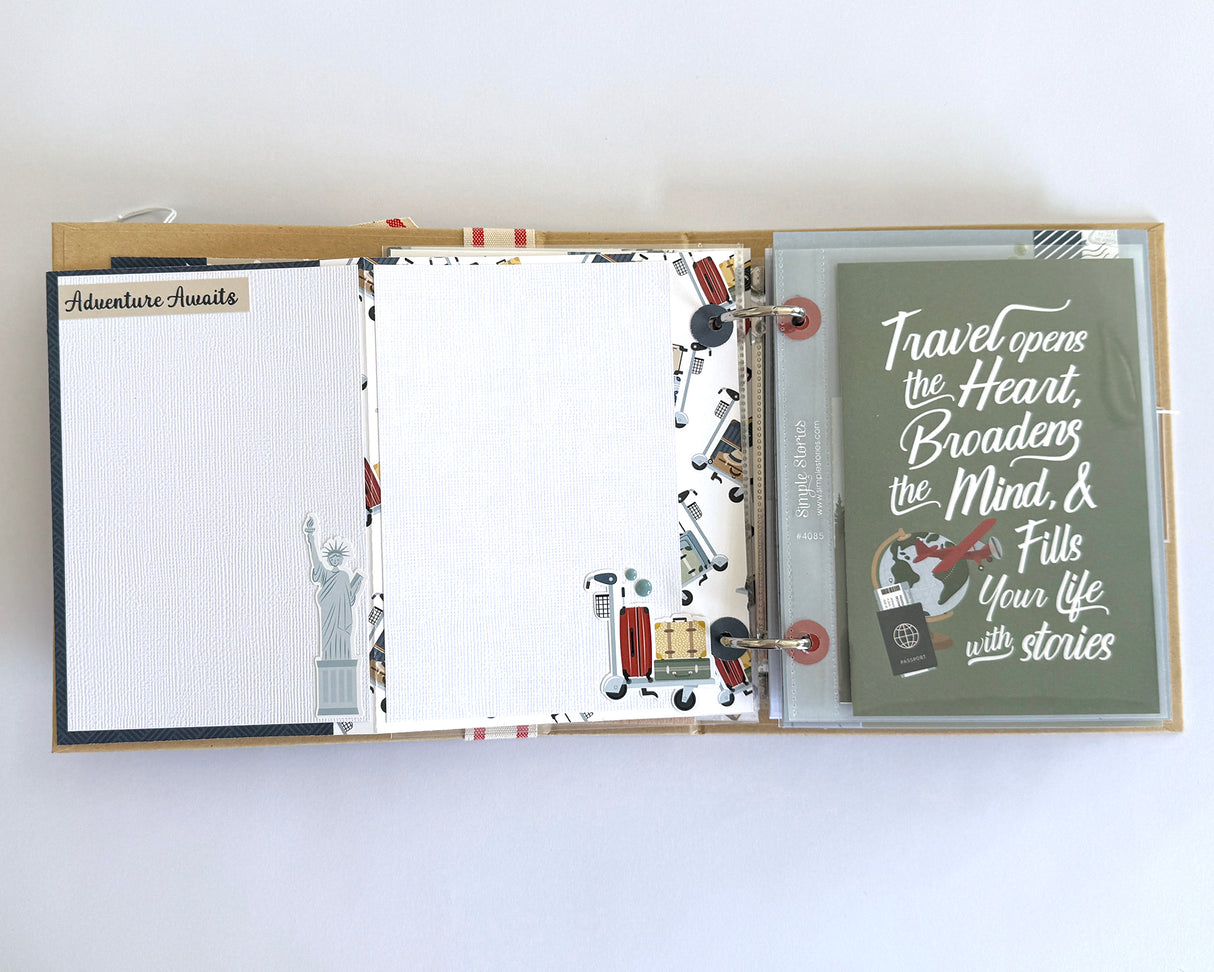 Travel 4x6 Mini Album (Our Travels Mini Album)