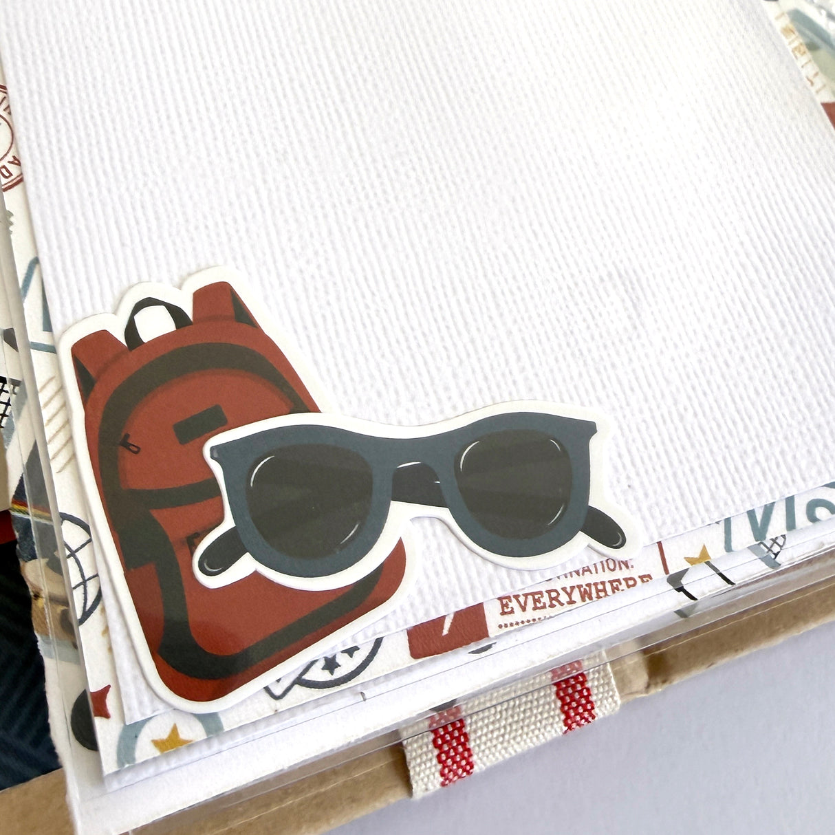 Travel 4x6 Mini Album (Our Travels Mini Album)