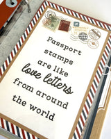 Travel 4x6 Mini Album (Our Travels Mini Album)
