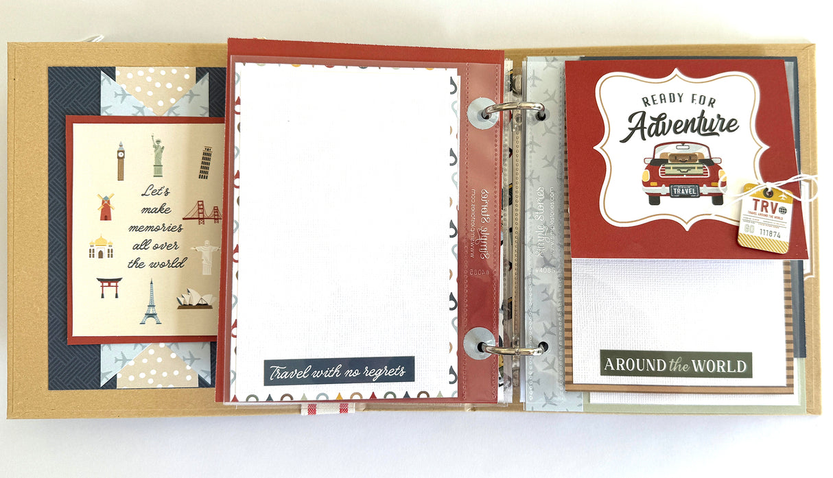 Travel 4x6 Mini Album (Our Travels Mini Album)