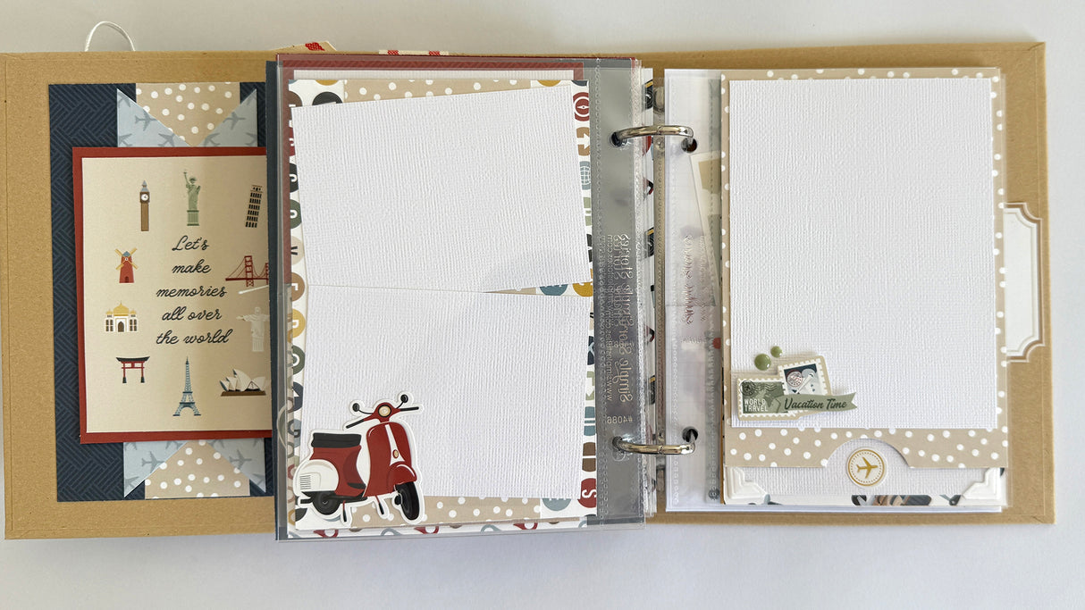 Travel 4x6 Mini Album (Our Travels Mini Album)
